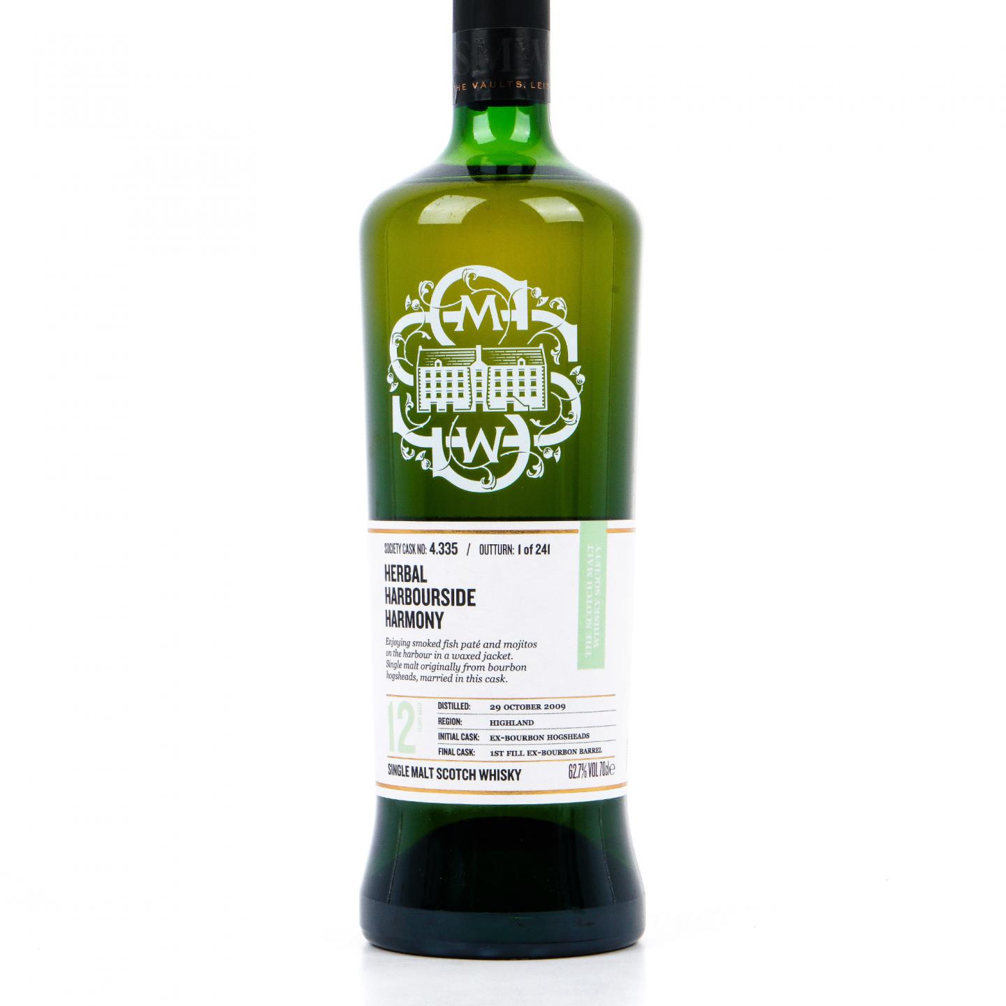 SMWS 4.335 高原骑士 12年 2009