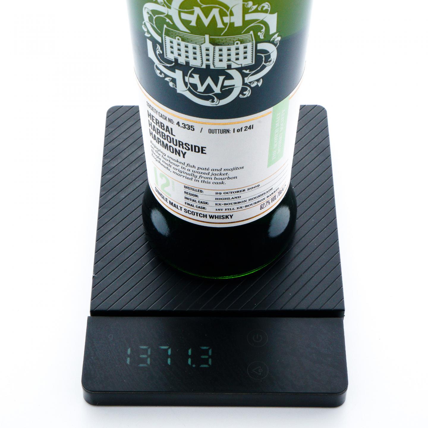 SMWS 4.335 高原骑士 12年 2009