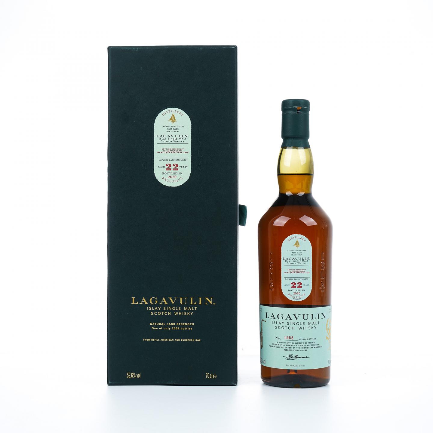 Lagavulin 乐加维林 22年 2020 爵士音乐节 桶强