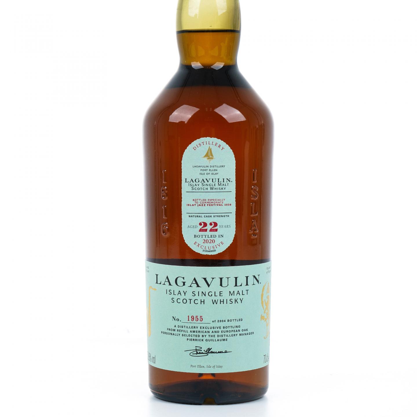 Lagavulin 乐加维林 22年 2020 爵士音乐节 桶强