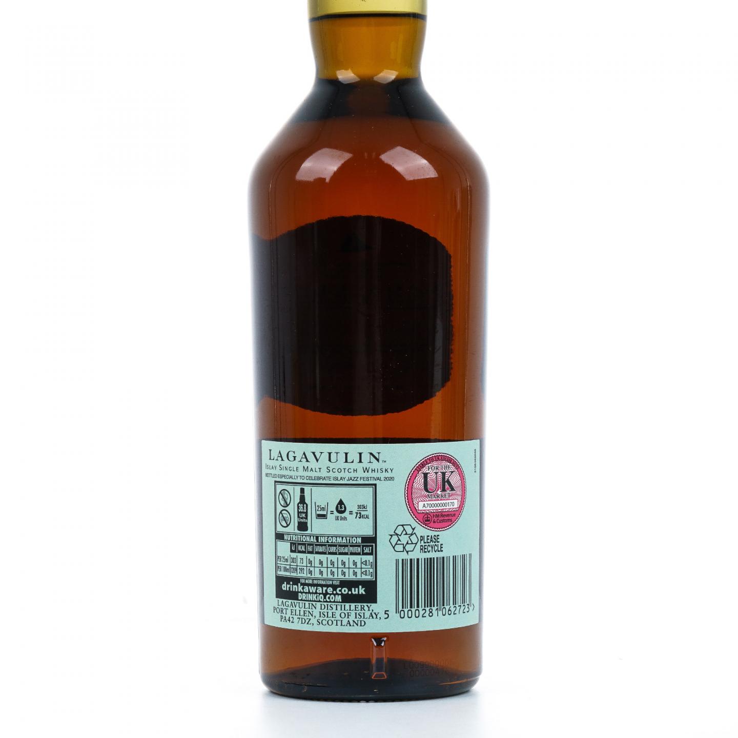 Lagavulin 乐加维林 22年 2020 爵士音乐节 桶强