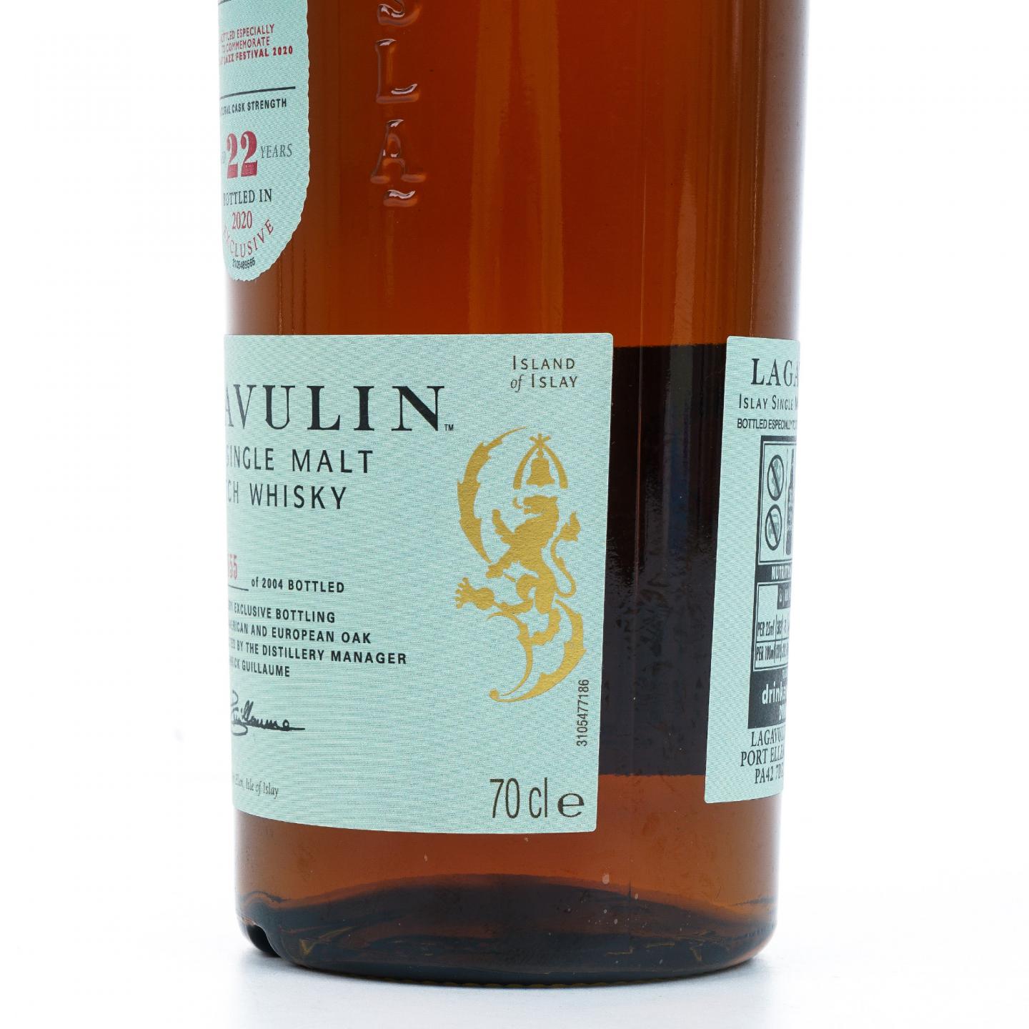 Lagavulin 乐加维林 22年 2020 爵士音乐节 桶强