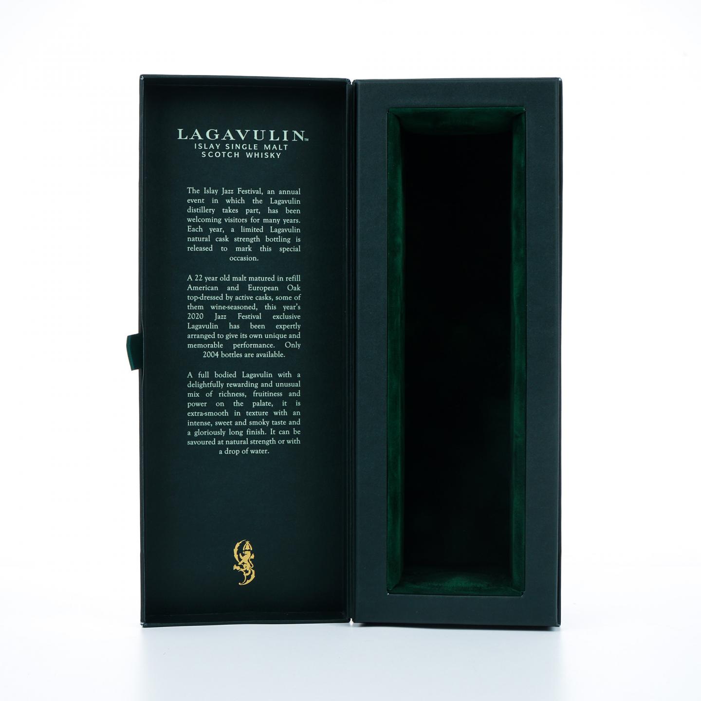 Lagavulin 乐加维林 22年 2020 爵士音乐节 桶强