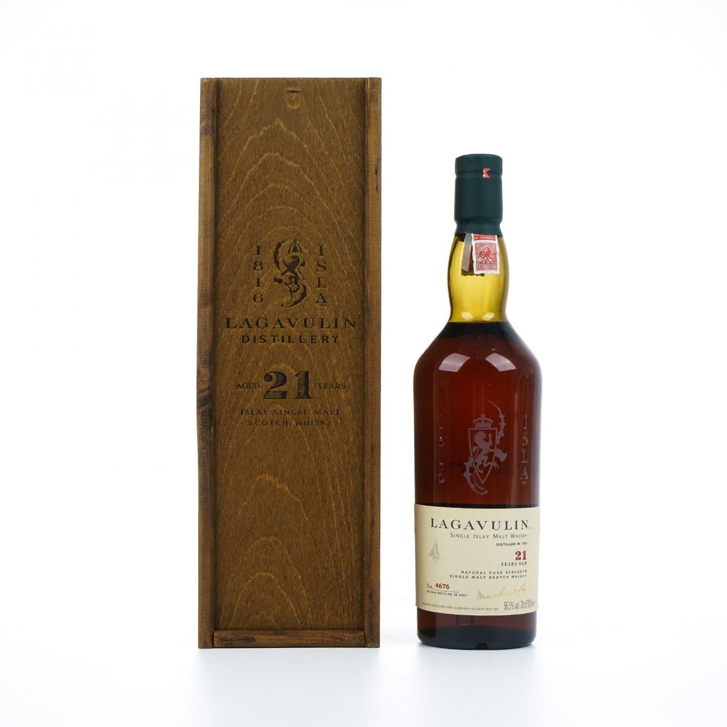 Lagavulin 乐加维林 21年 1985-2007 SR