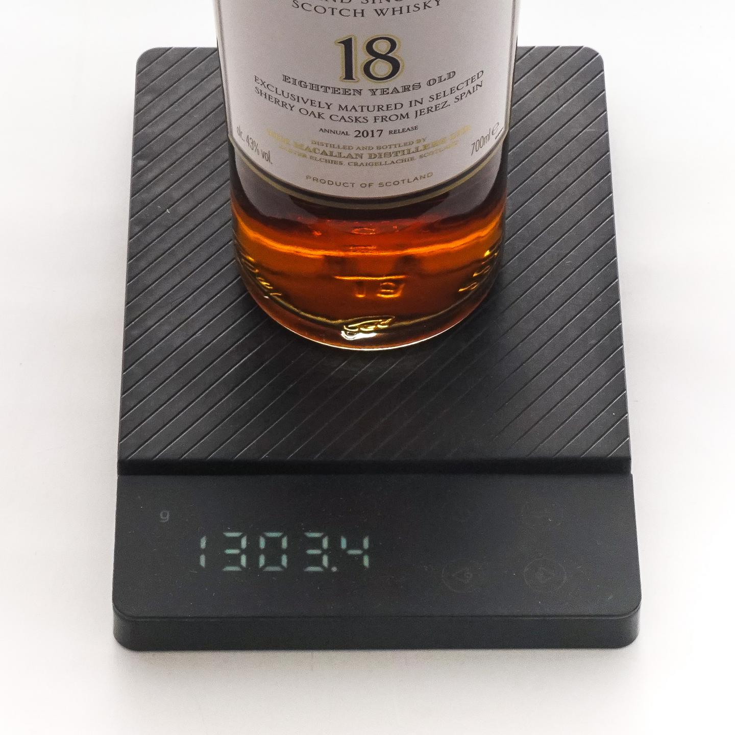 Macallan 麦卡伦 18年 2017 雪莉桶