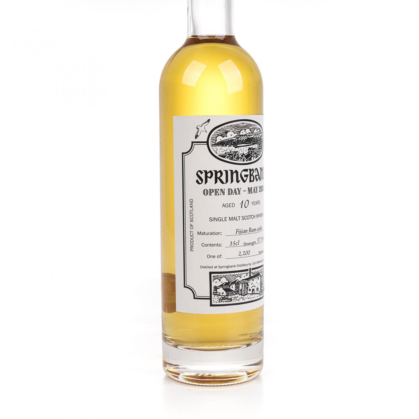Springbank 云顶 10年 2024 Open Day 朗姆桶 350ml