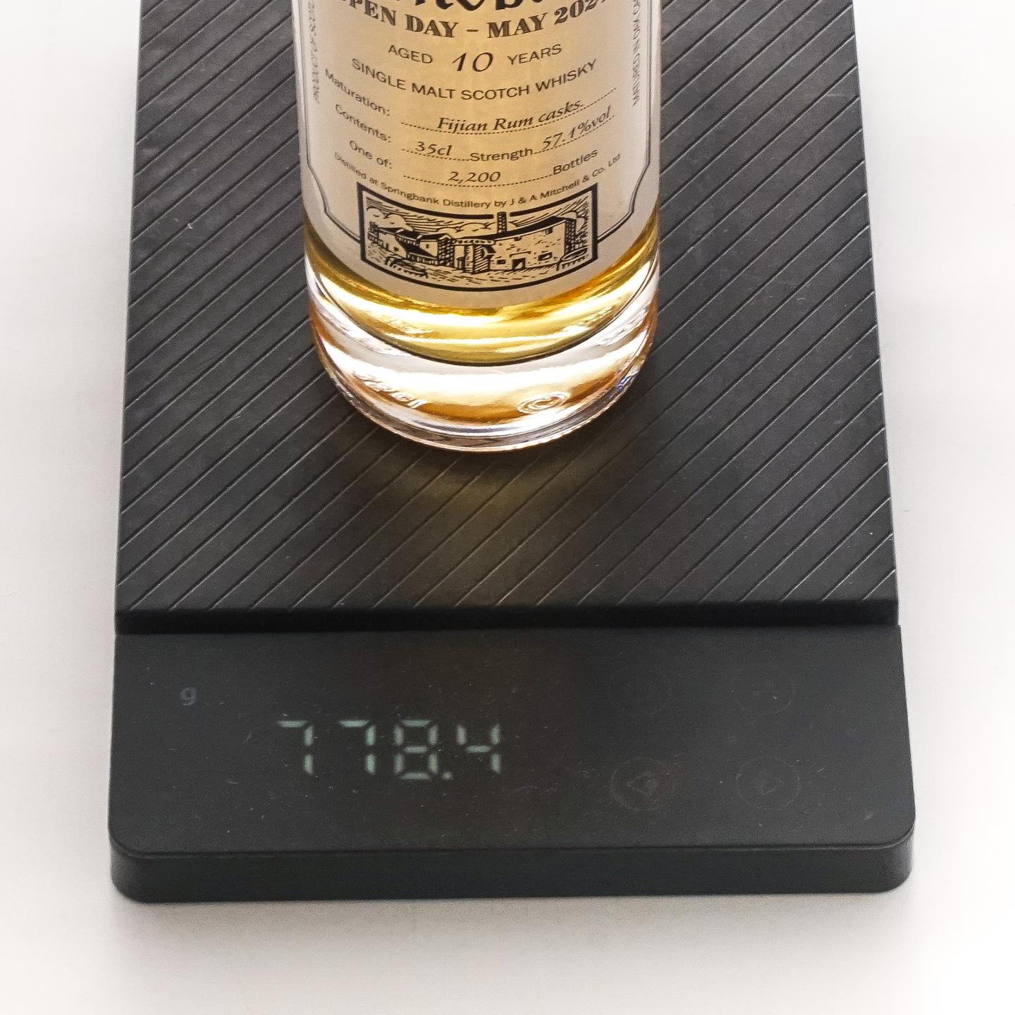 Springbank 云顶 10年 2024 Open Day 朗姆桶 350ml