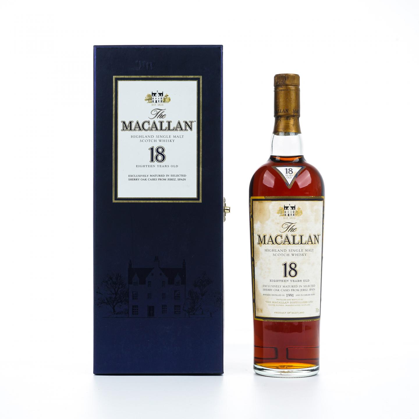 Macallan 麦卡伦 18年 1991 雪莉桶