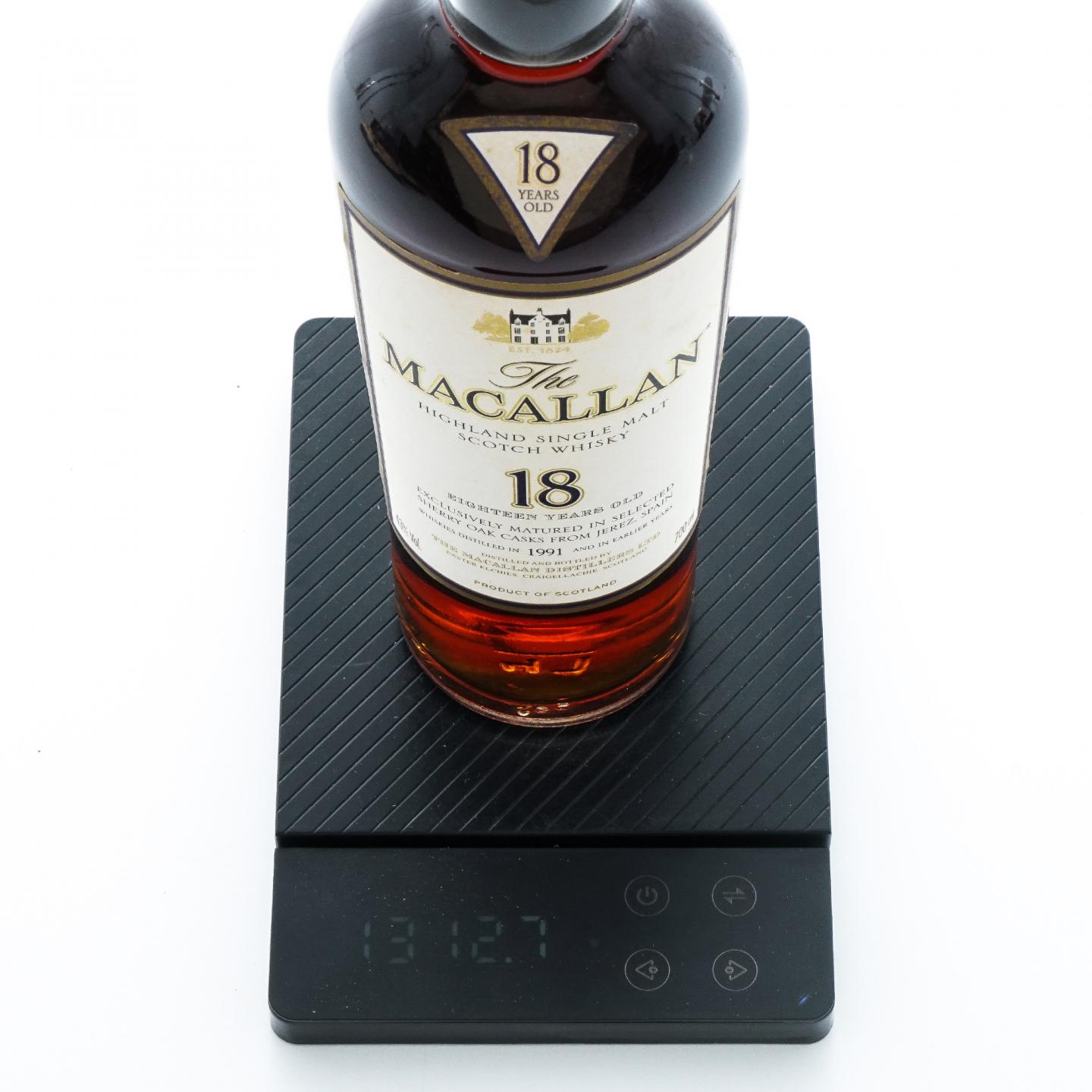 Macallan 麦卡伦 18年 1991 雪莉桶 700ml