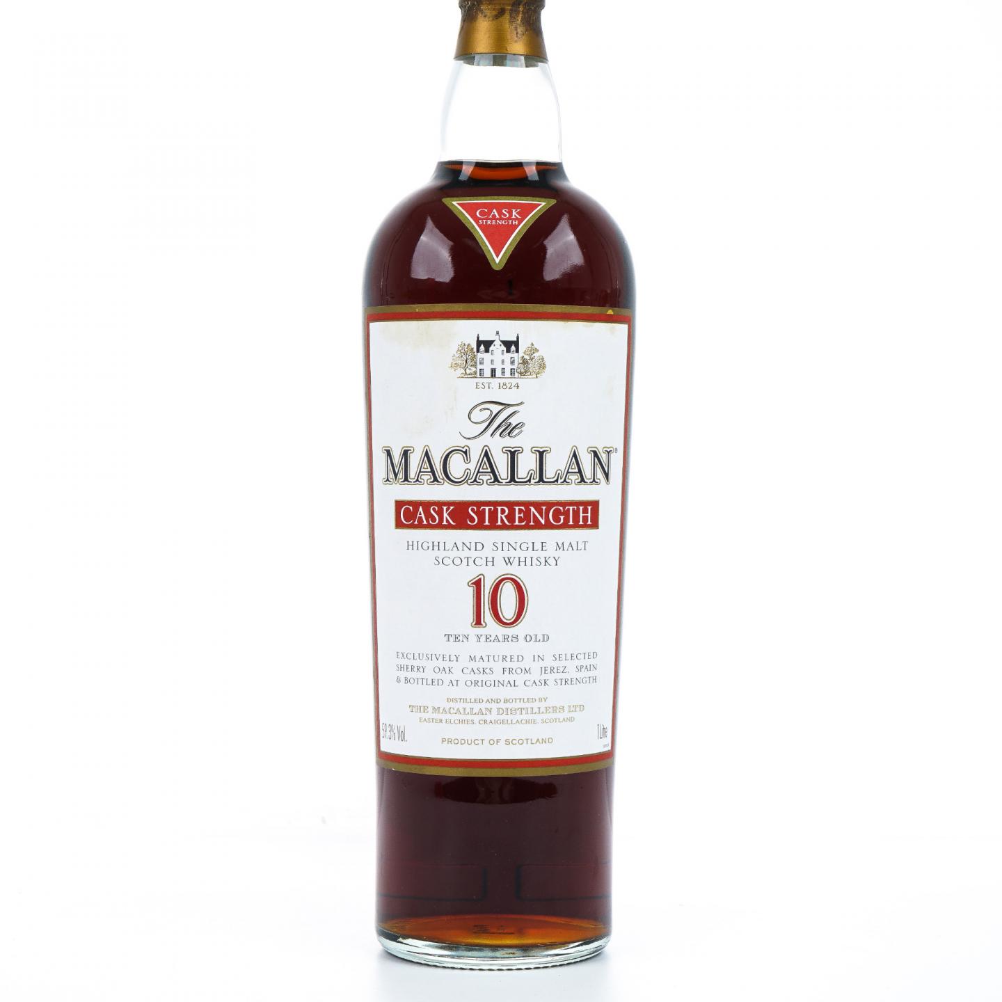 Macallan 麦卡伦 10年 桶强 59.3%Vol. 1升装
