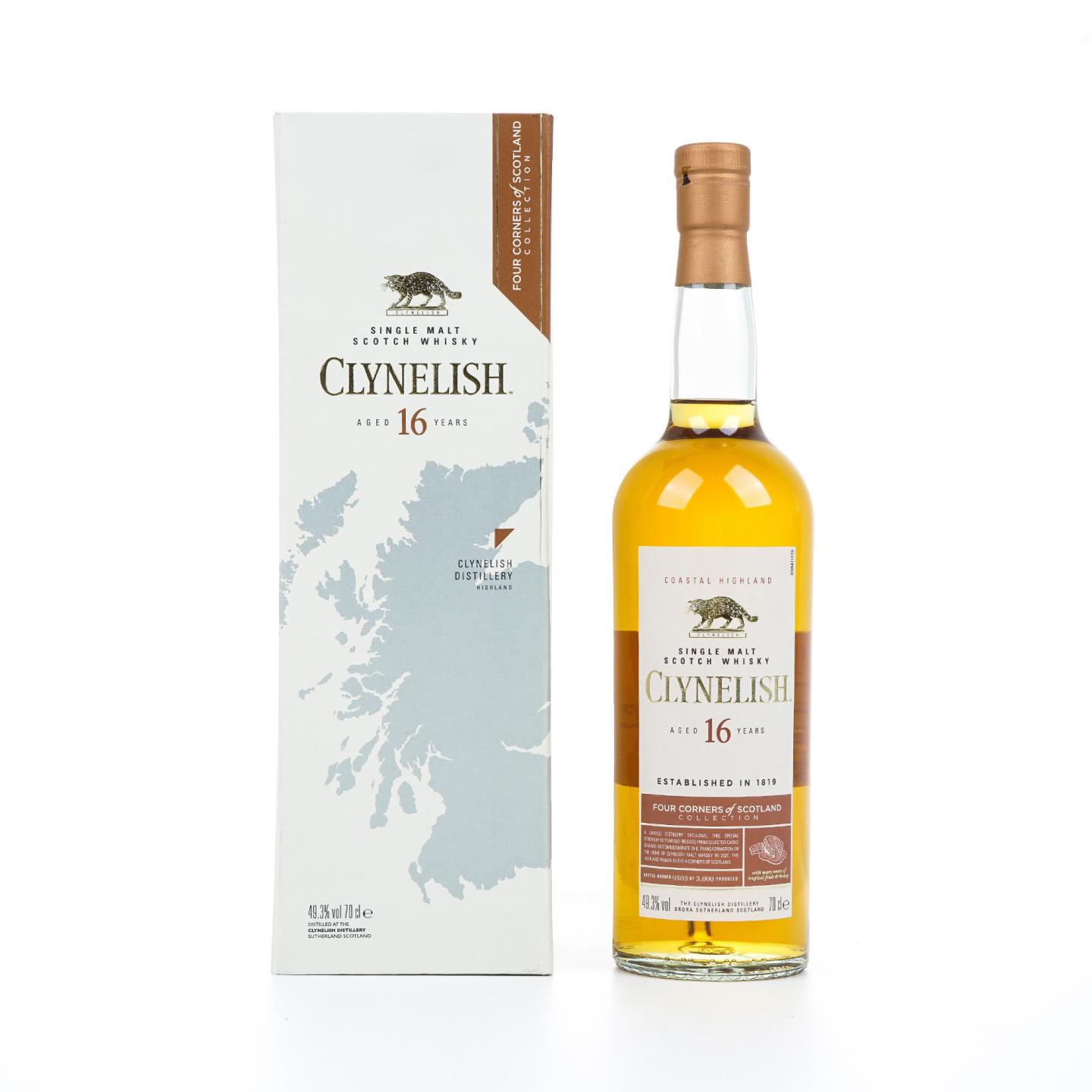 Clynelish 克里尼利基 16年 酒厂限定 49.3%Vol.
