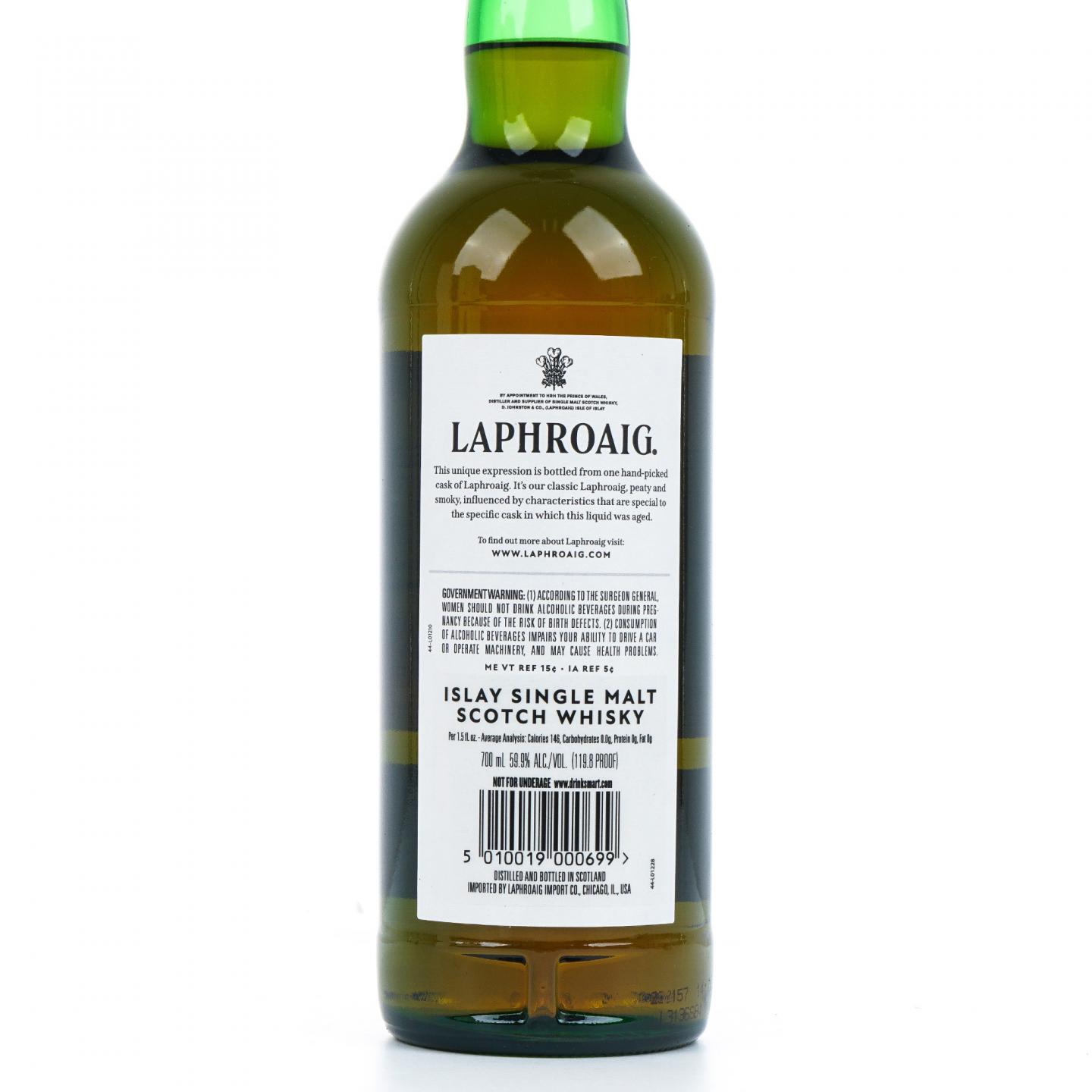 Laphroaig 拉弗格 2014 单桶#807523 PX雪莉桶