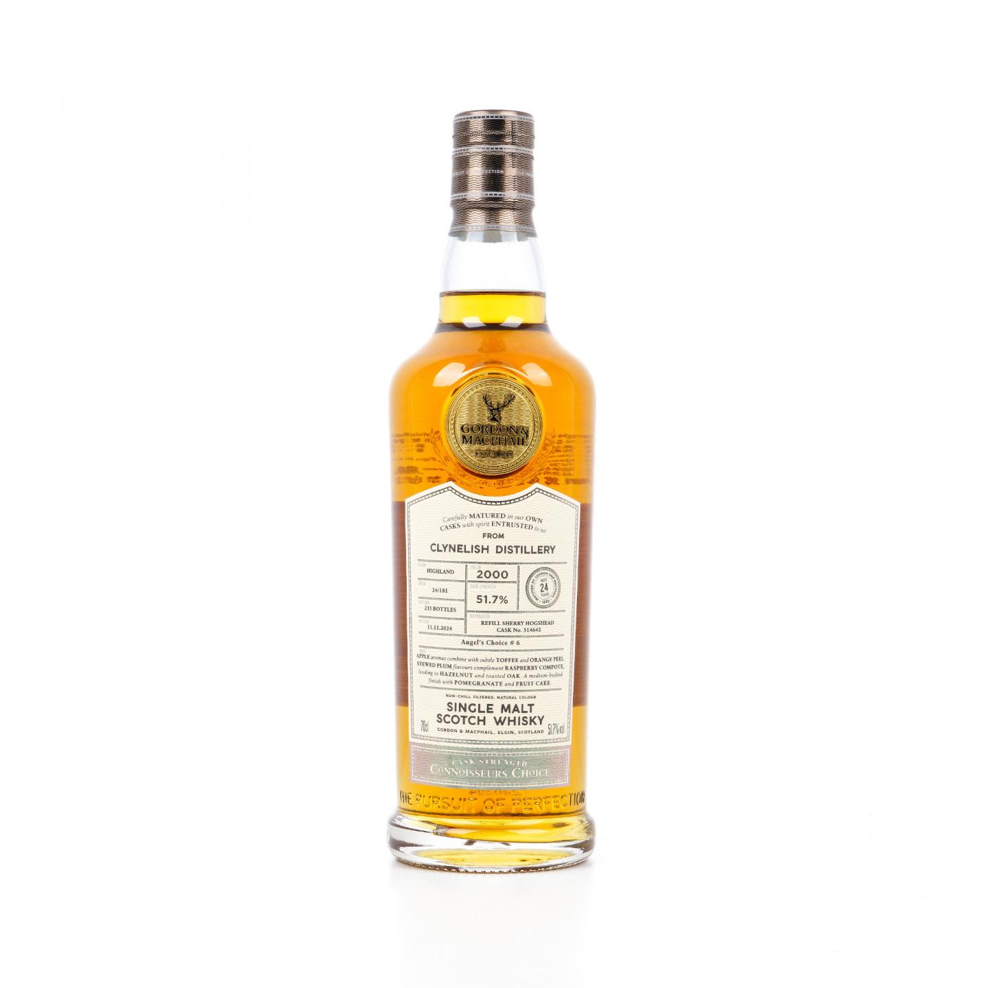 Clynelish 克里尼利基 24年 2000-2024 GM鉴赏家之选 雪莉桶