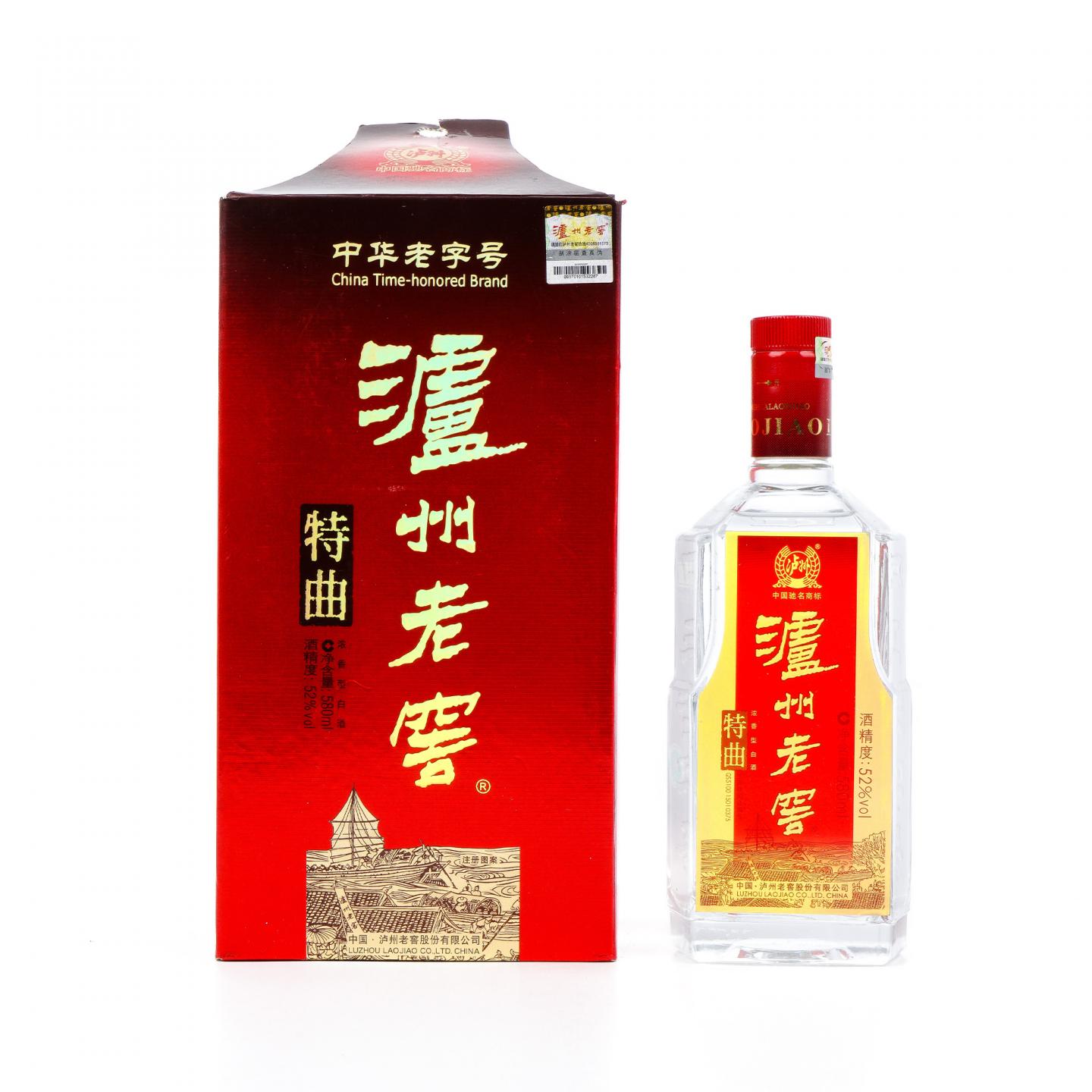 泸州老窖·2009年 特曲 52度 浓香型 580ml