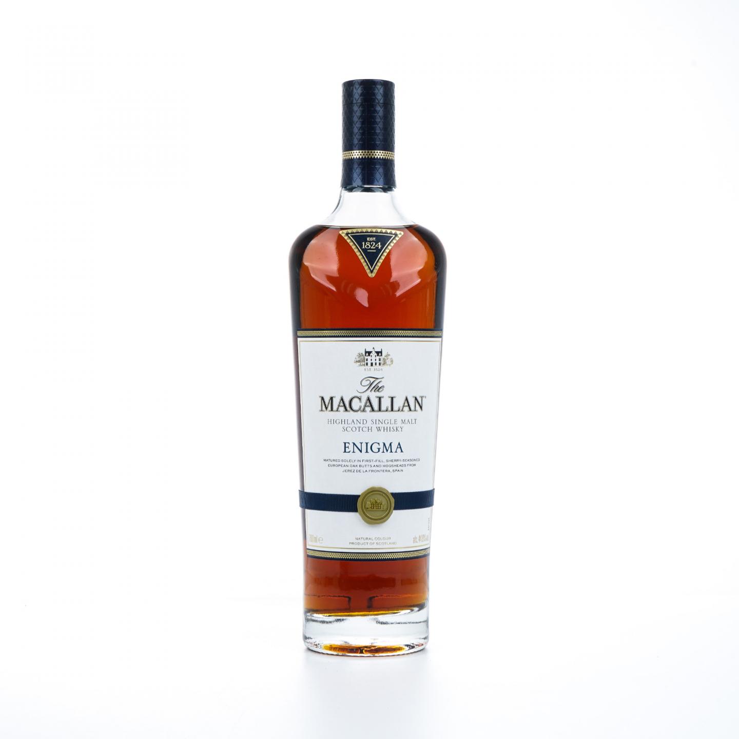 【附X光图】Macallan 麦卡伦 Enigma 湛蓝 探索系列