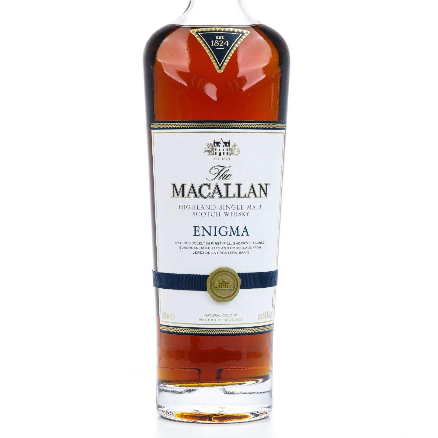 【附X光图】Macallan 麦卡伦 Enigma 湛蓝 探索系列