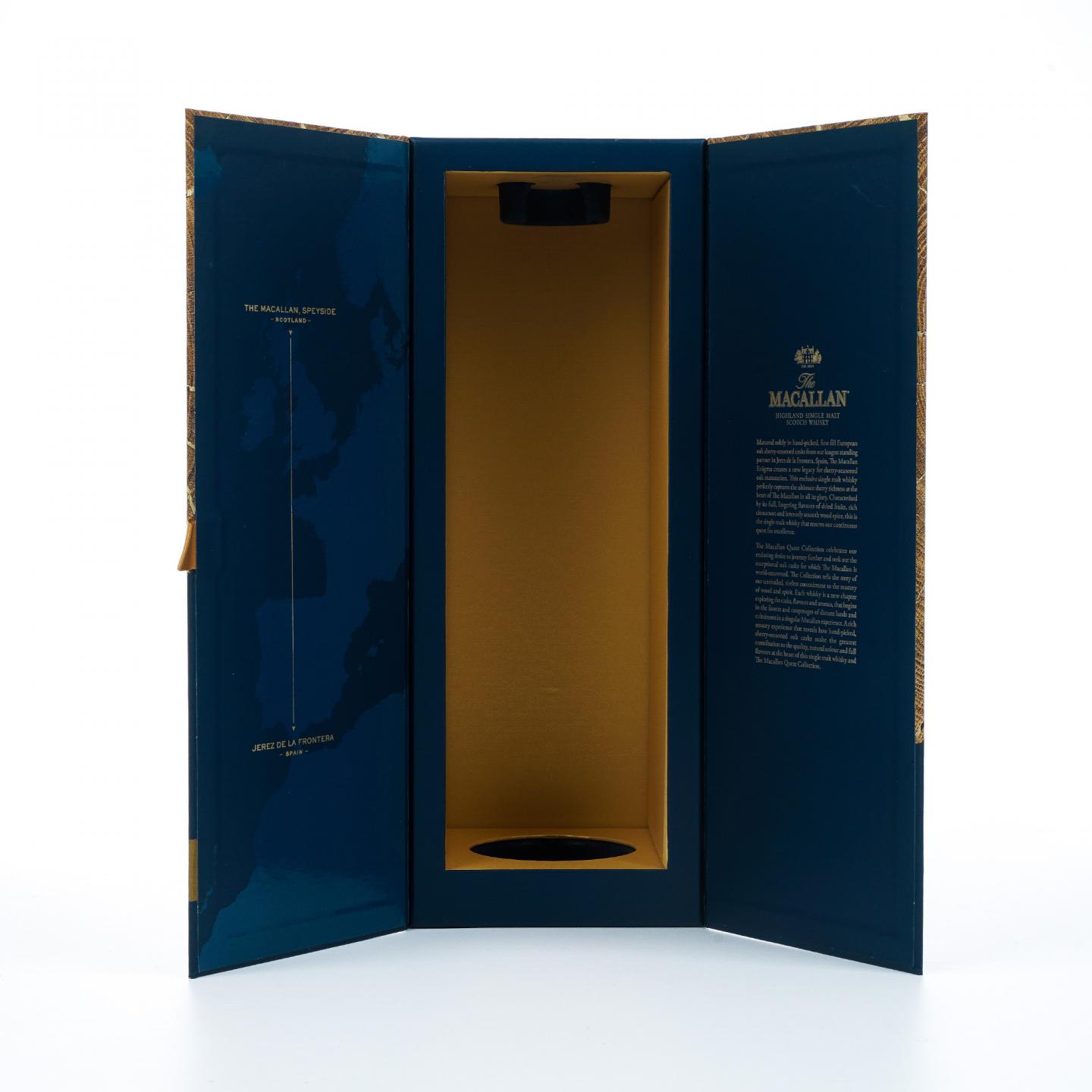 【附X光图】Macallan 麦卡伦 Enigma 湛蓝 探索系列
