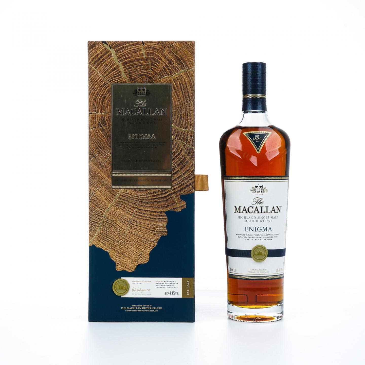 【附X光图】Macallan 麦卡伦 Enigma 探索系列 湛蓝