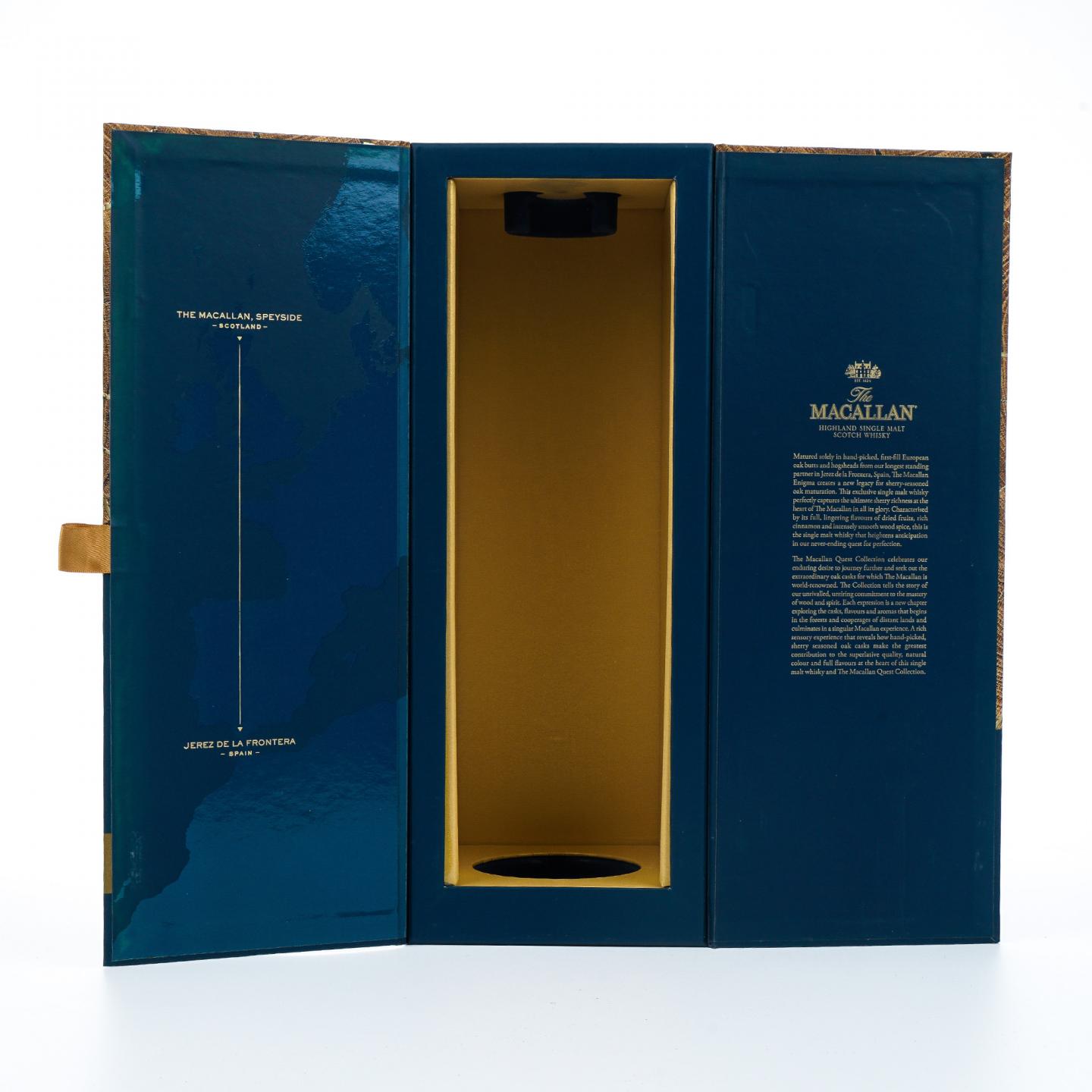 【附X光图】Macallan 麦卡伦 Enigma 探索系列 湛蓝