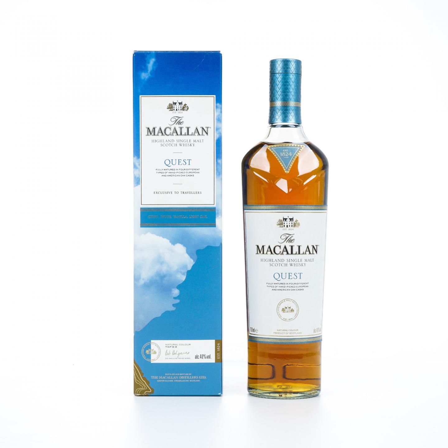 【附X光图】Macallan 麦卡伦 Quest Collection系列 蓝天 700ML