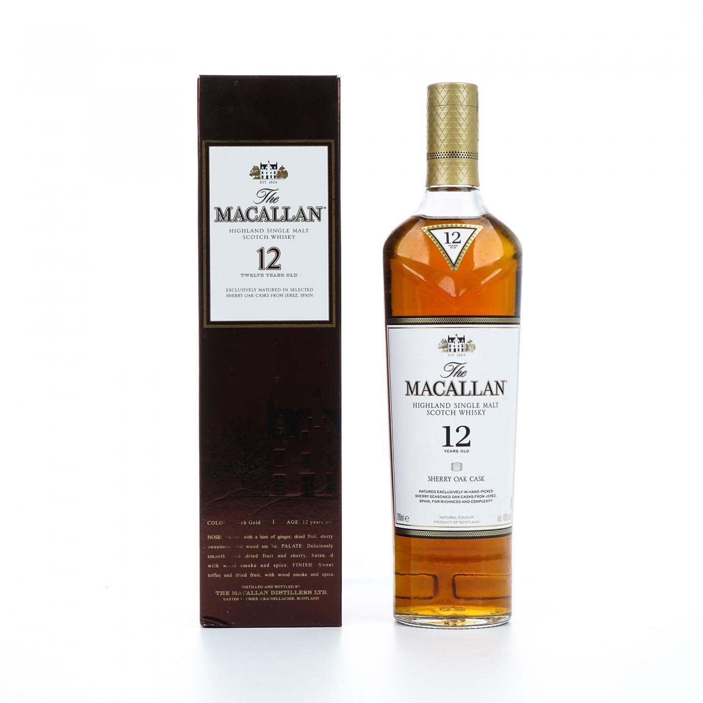 【附X光图】Macallan 麦卡伦 12年 雪莉桶