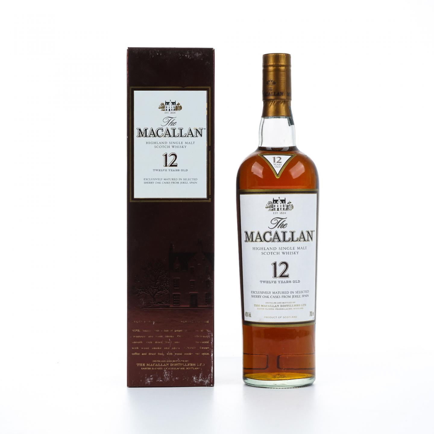 Macallan 麦卡伦 12年 雪莉桶 700ML 行货
