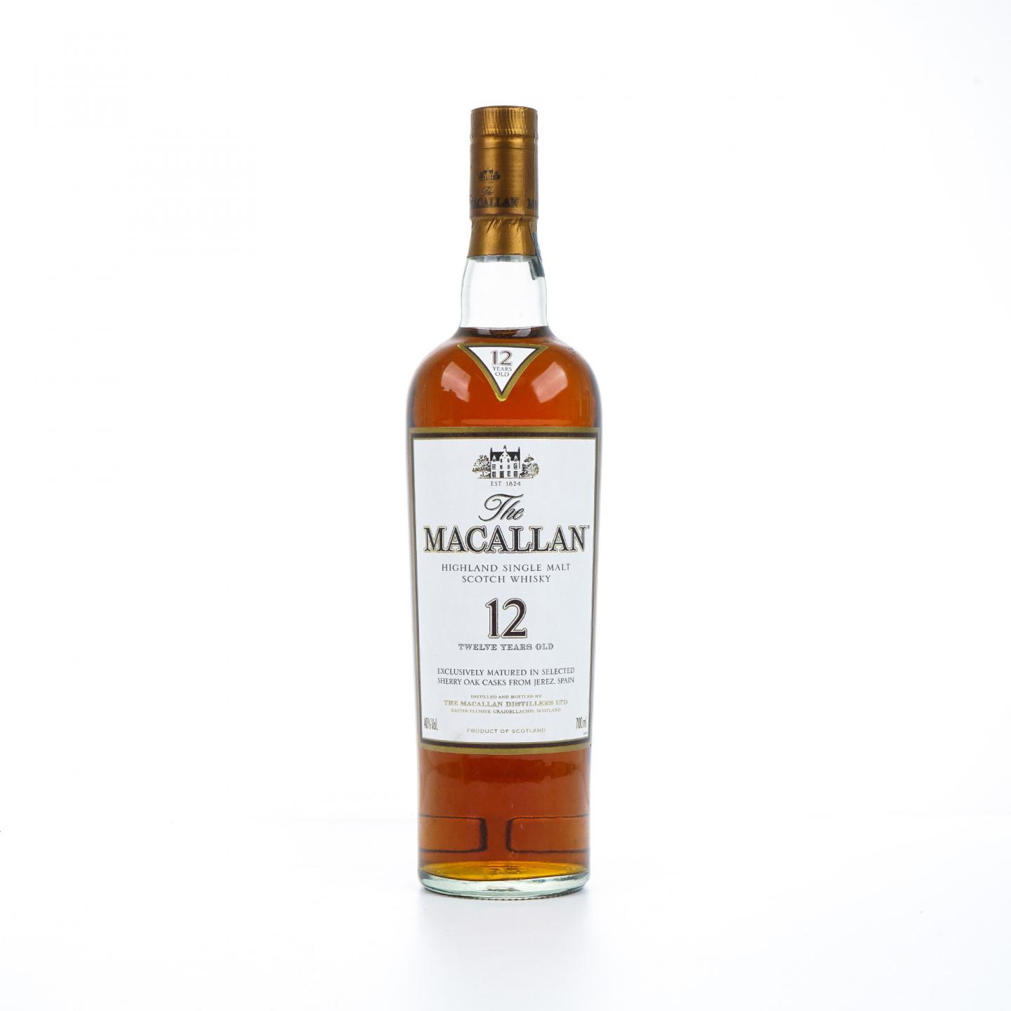 Macallan 麦卡伦 12年 雪莉桶 700ML 行货