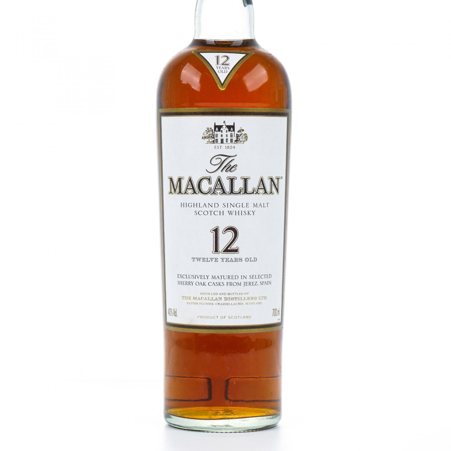 Macallan 麦卡伦 12年 雪莉桶 700ML 行货