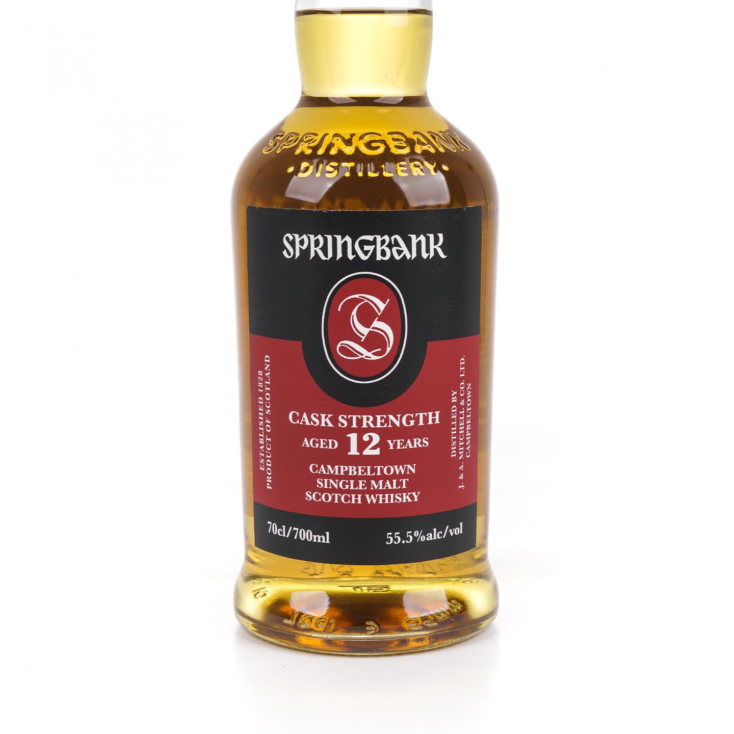 Springbank 云顶 12年 2025 桶强 55.5%Vol.