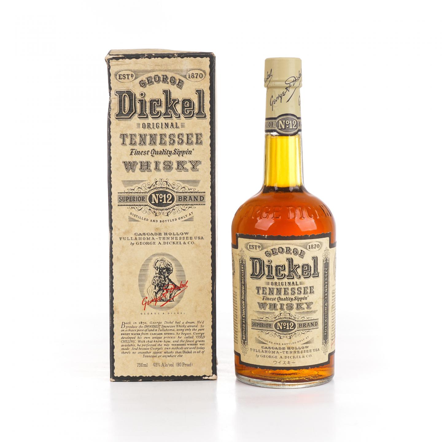 George Dickel 田纳西威士忌 No.12 波本 750ml