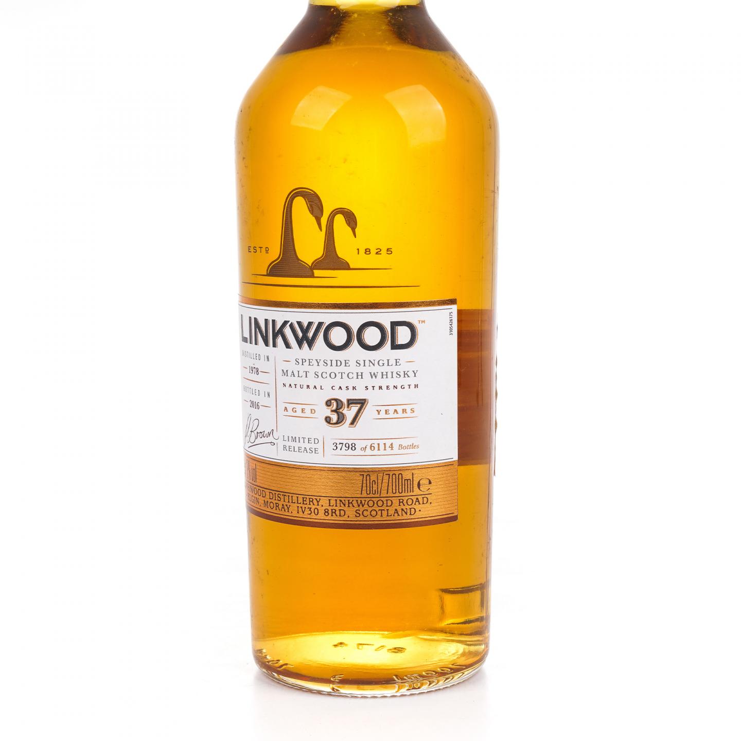 林可伍德 37年 1978-2016 桶强限量版 行货