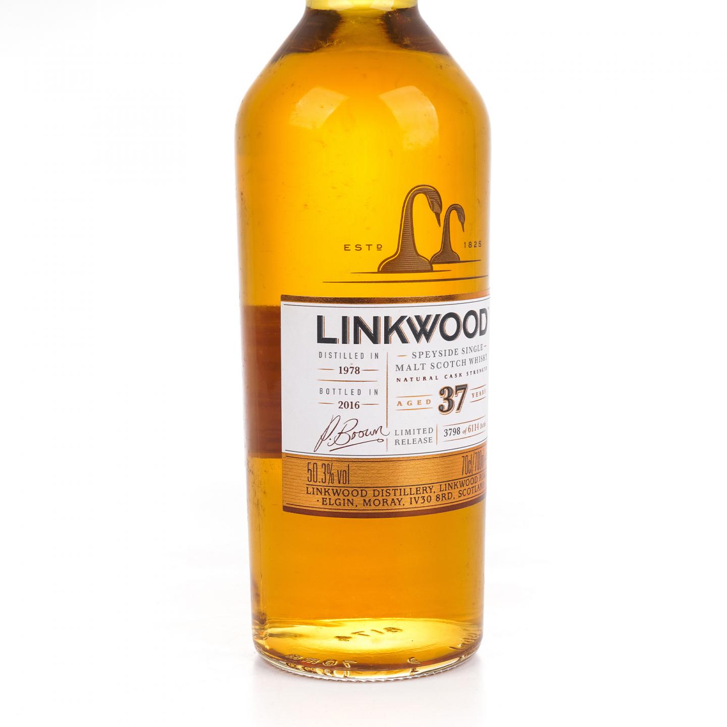 林可伍德 37年 1978-2016 桶强限量版 行货