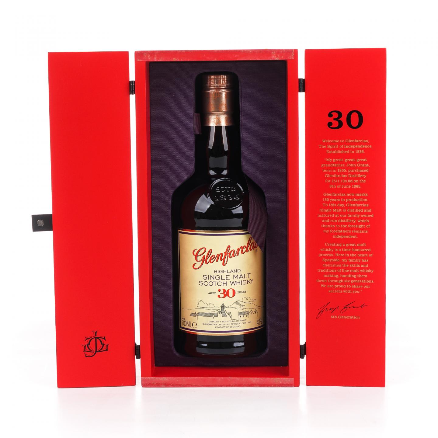 Glenfarclas 格兰花格 30年 2022 红盒