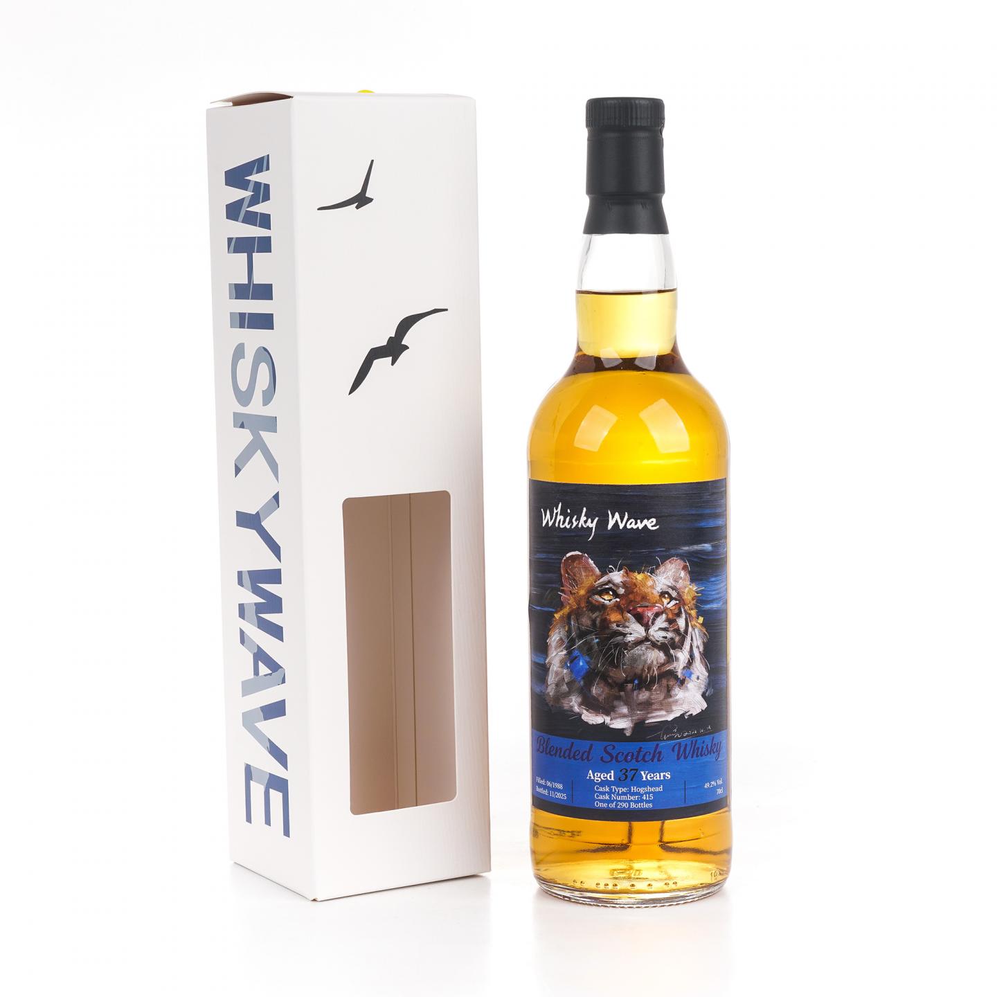 调和苏格兰威士忌 37年 1988-2025 Whisky Wave 700ml