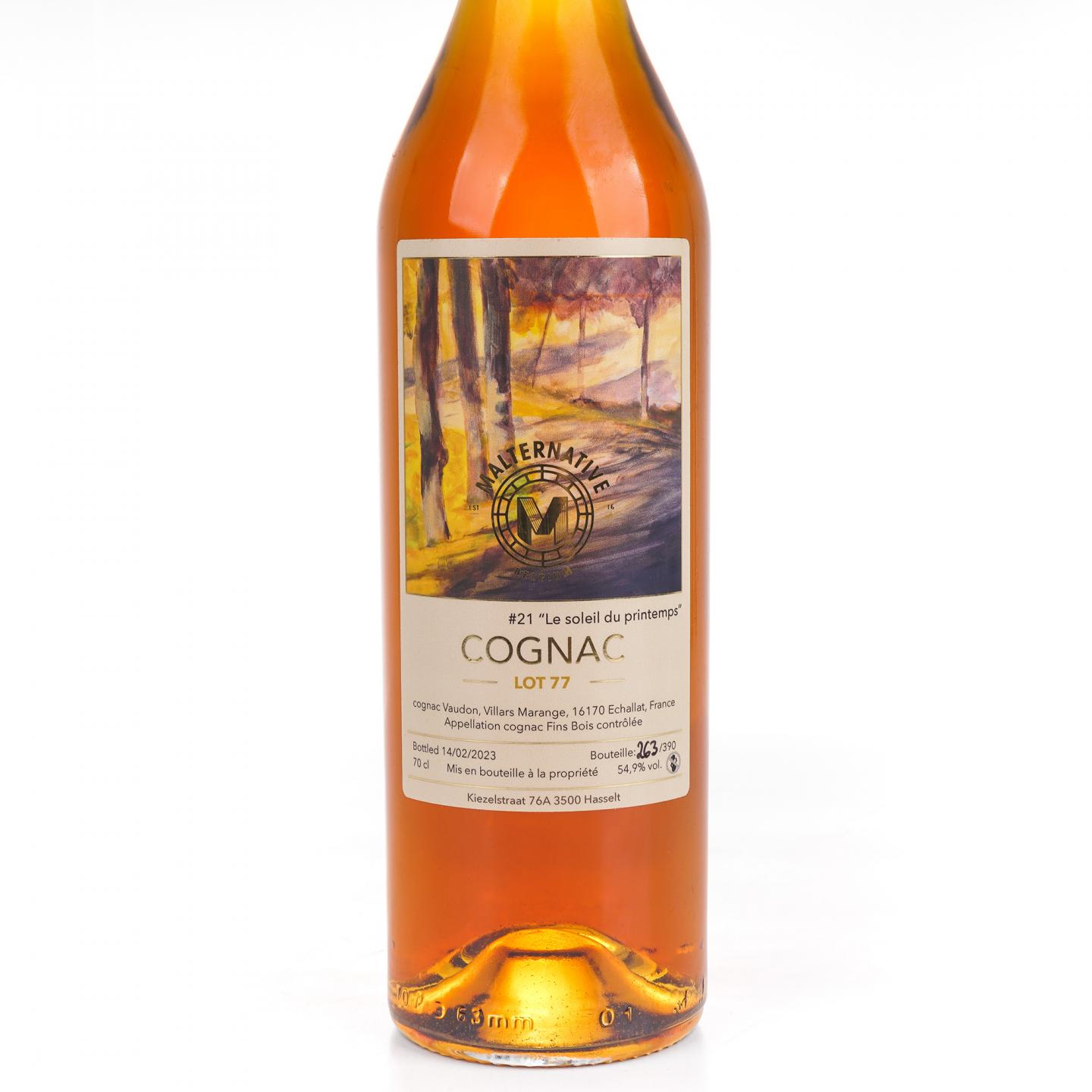Vaudon 干邑 2023 Lot 77 Malternative Belgium #21 700ML