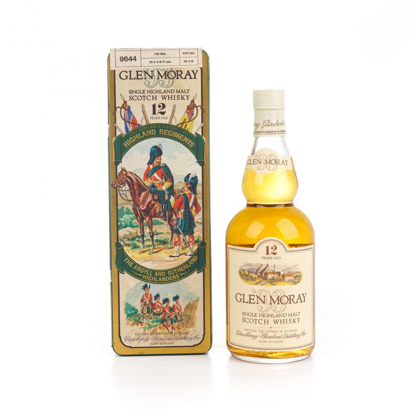 Glen Moray 格兰莫雷 12年 1993版 容量750ml
