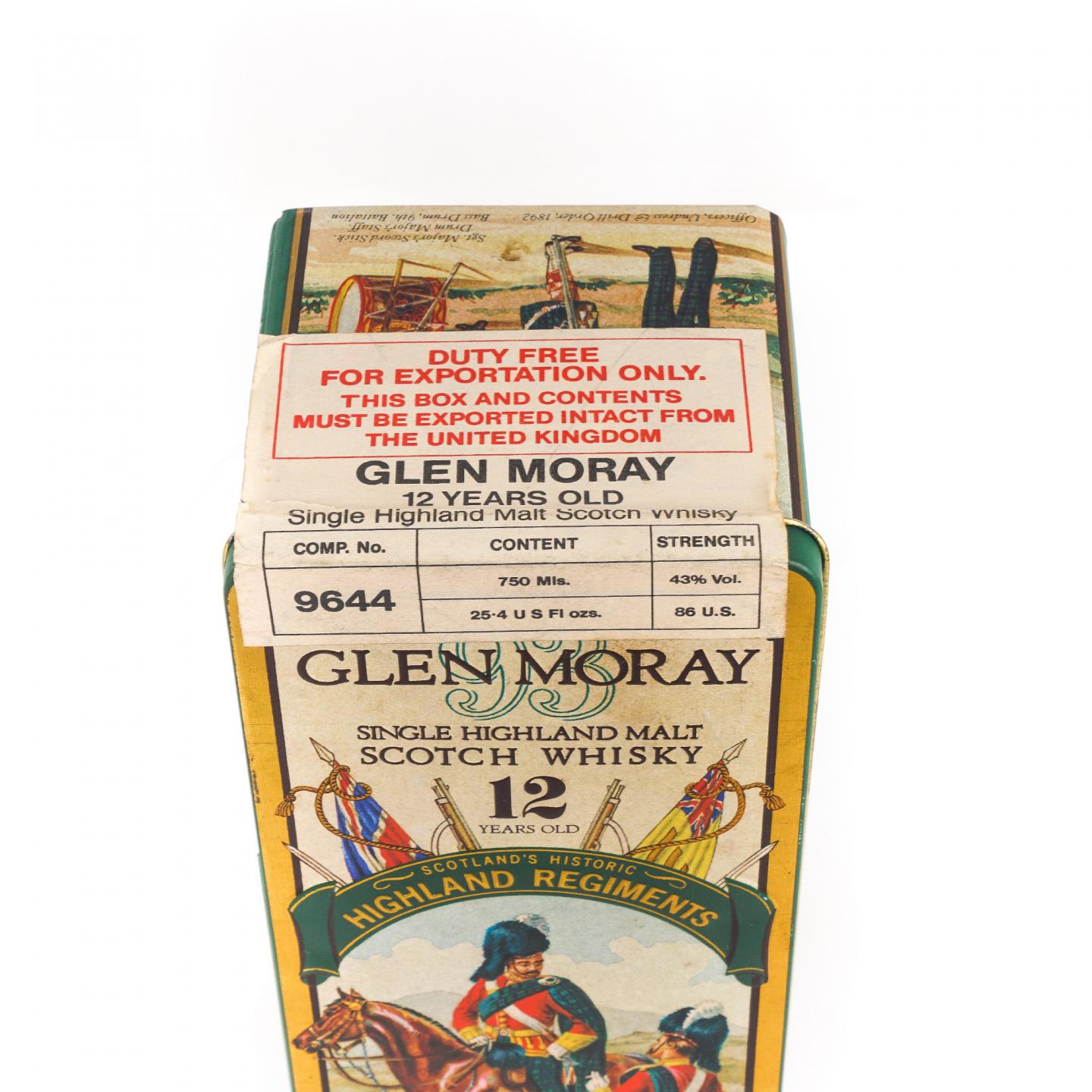 Glen Moray 格兰莫雷 12年 1993版 容量750ml