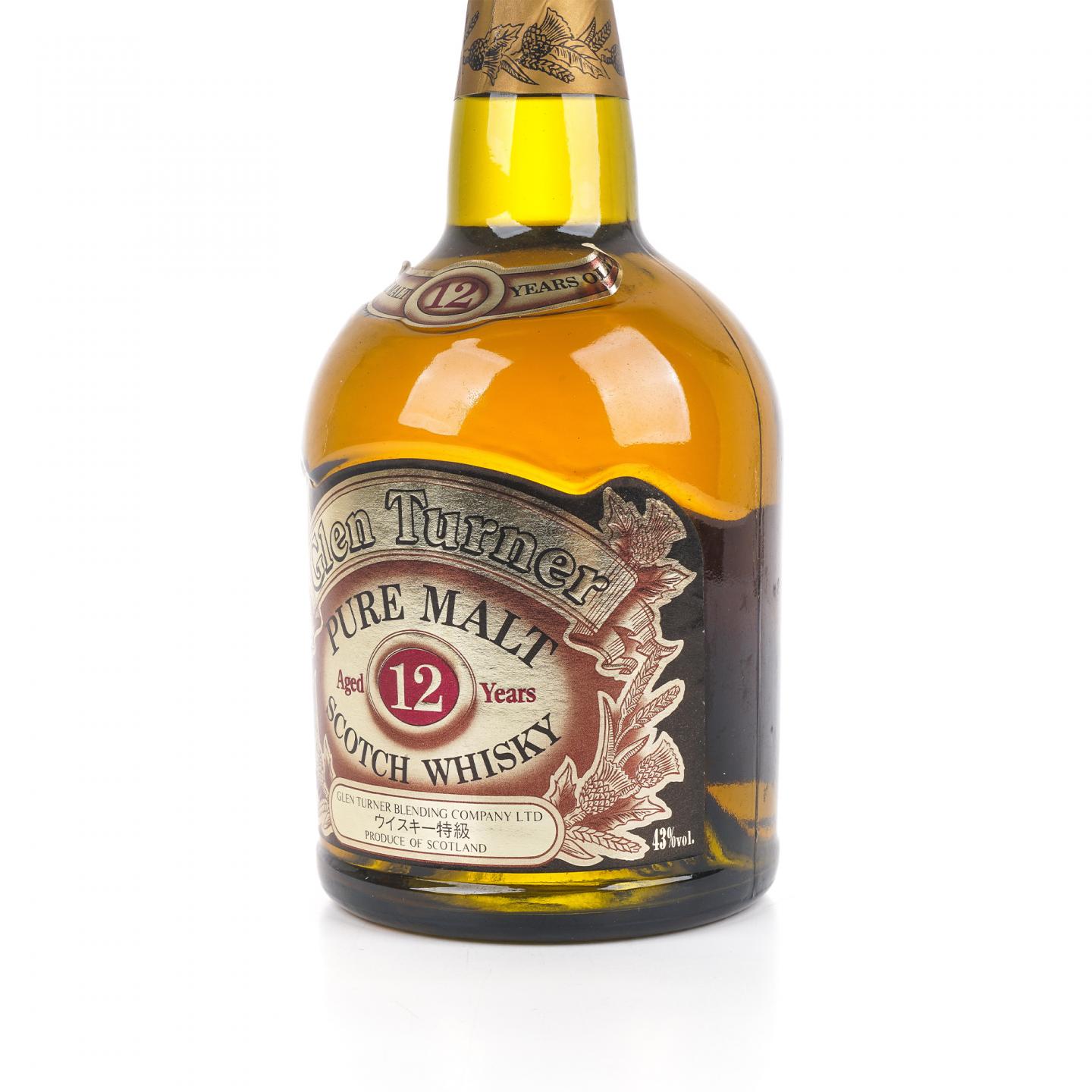 Glen turner 格兰特纳 12年 Pure Malt 特级苏格兰调和