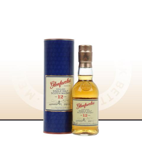【经典中样】Glenfarclas 格兰花格12年2017 单一麦芽威士忌 200ml