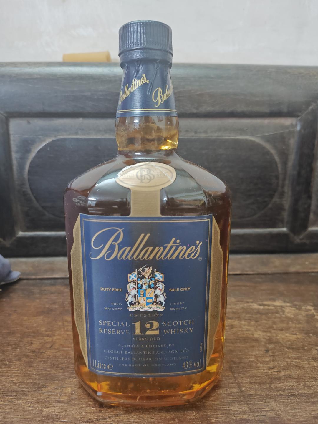 00年代百龄坛金玺12年，1L