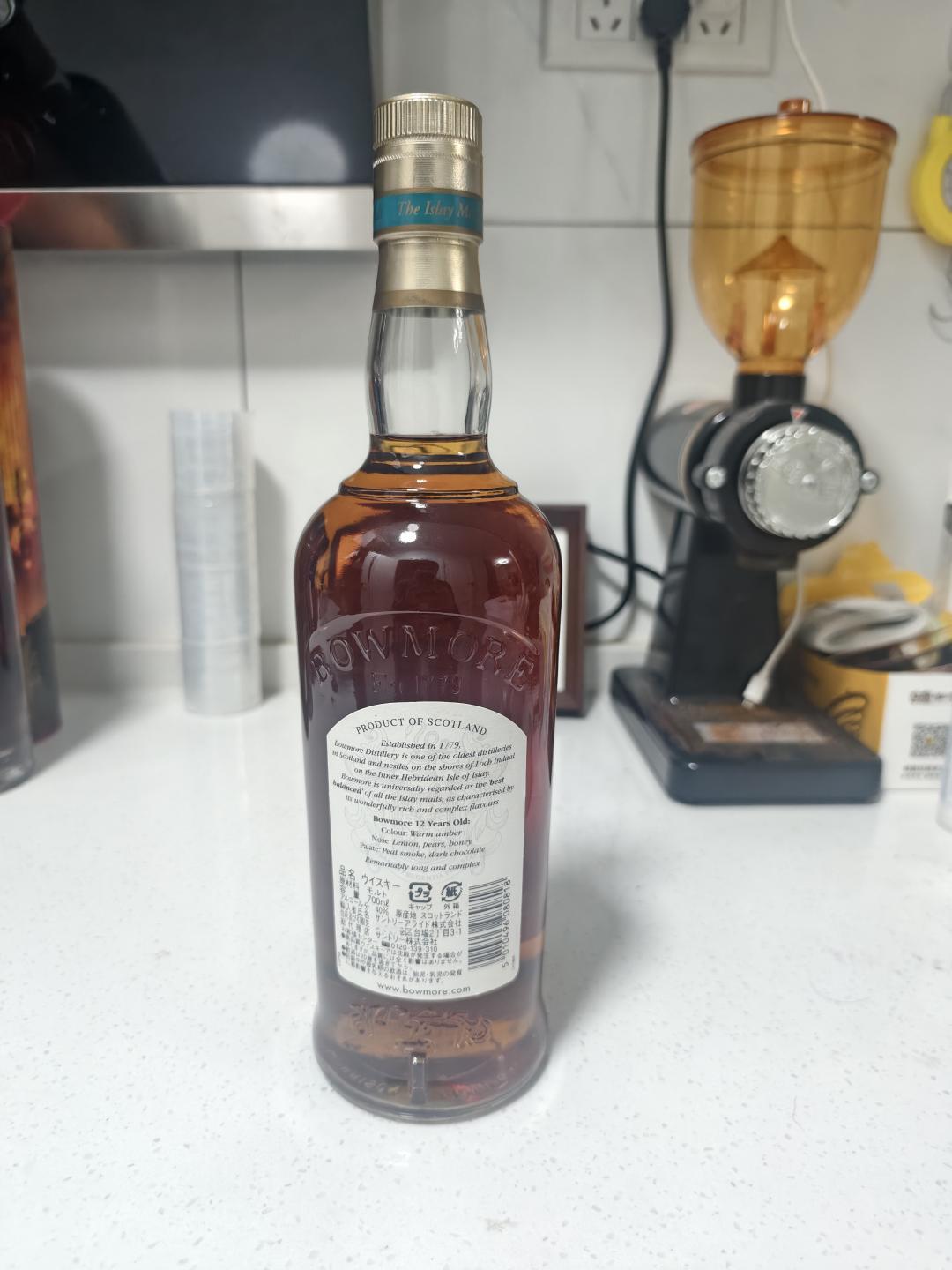 波摩海鸥12年 绝版皂味老酒 波摩海鸥12年纸标