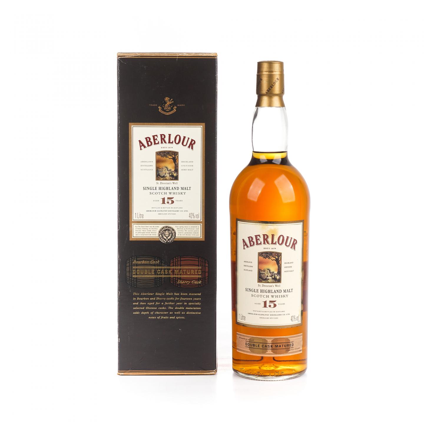 Aberlour 雅伯莱 15年 雪莉桶后熟 1000ml
