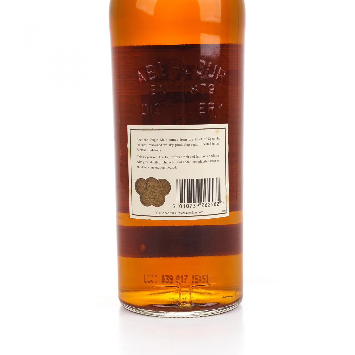 Aberlour 雅伯莱 15年 雪莉桶后熟 1000ml