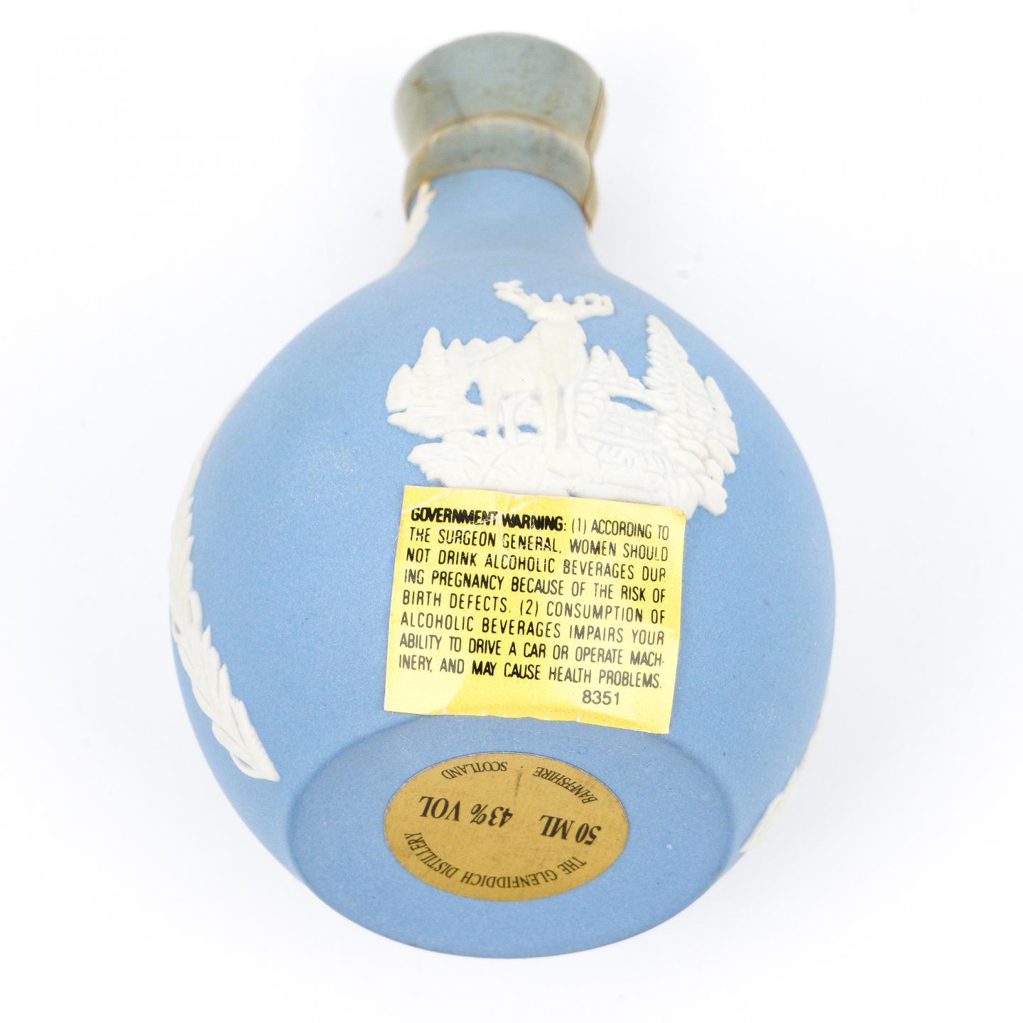 【酒版】Glenfiddich 格兰菲迪 21年 蓝色白鹿瓷瓶 50ml