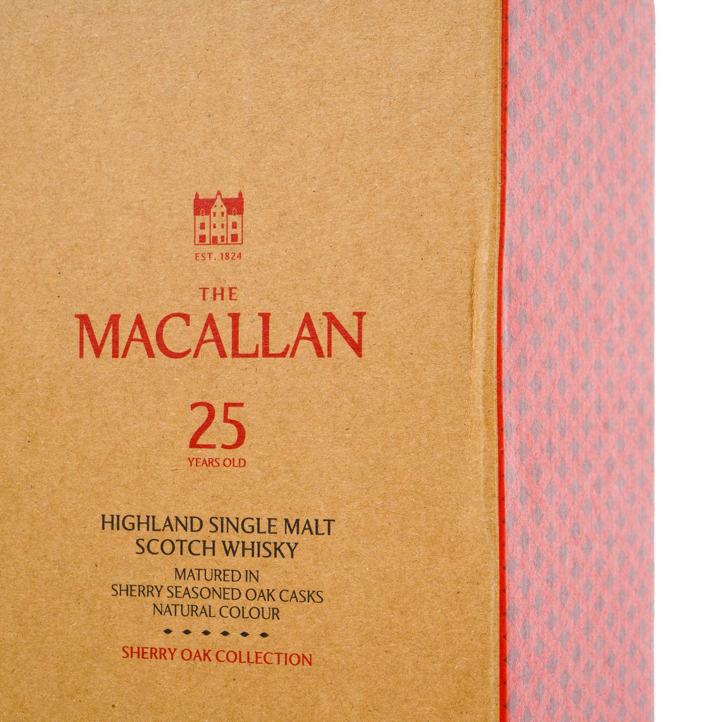 Macallan 麦卡伦 25年 2025 雪莉桶 木礼盒