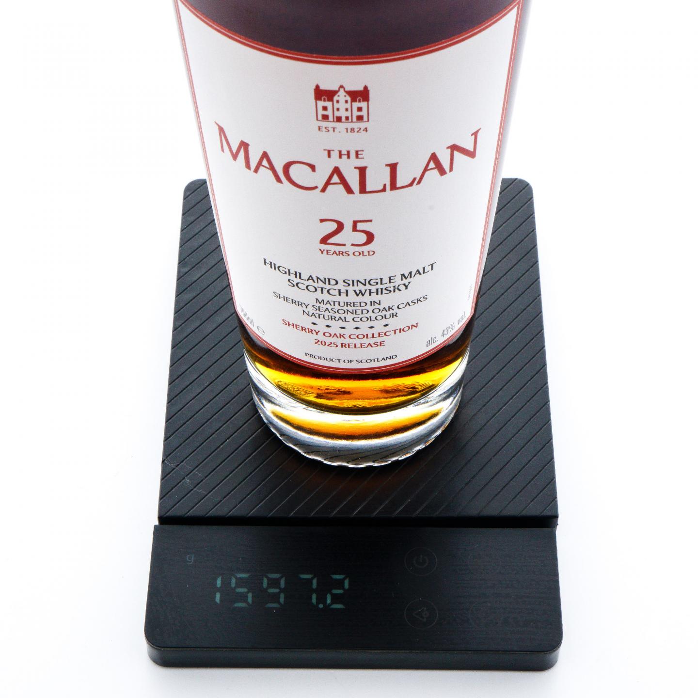 Macallan 麦卡伦 25年 2025 雪莉桶 木礼盒