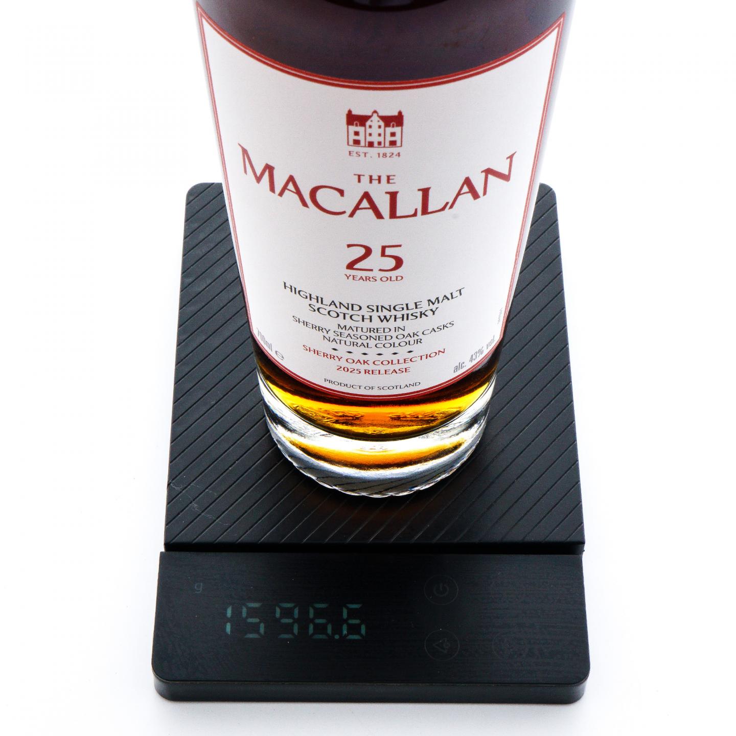 Macallan 麦卡伦 25年 2025 雪莉桶 木礼盒 700ml