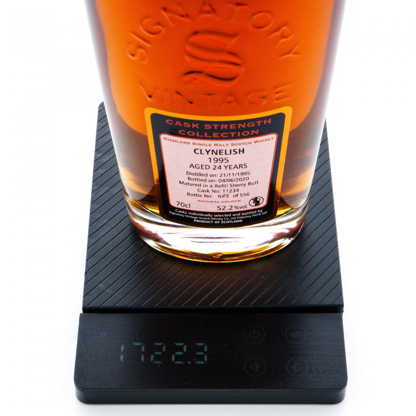 克里尼利基 24年 1995-2020 SV 再填雪莉桶#11234