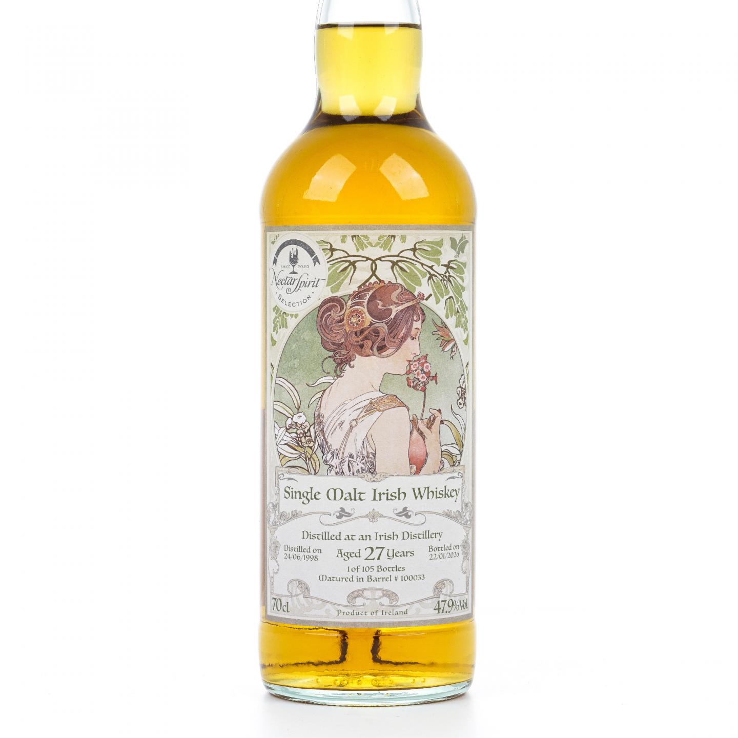 Irish 爱尔兰威士忌 27年 1998-2026 NSpS