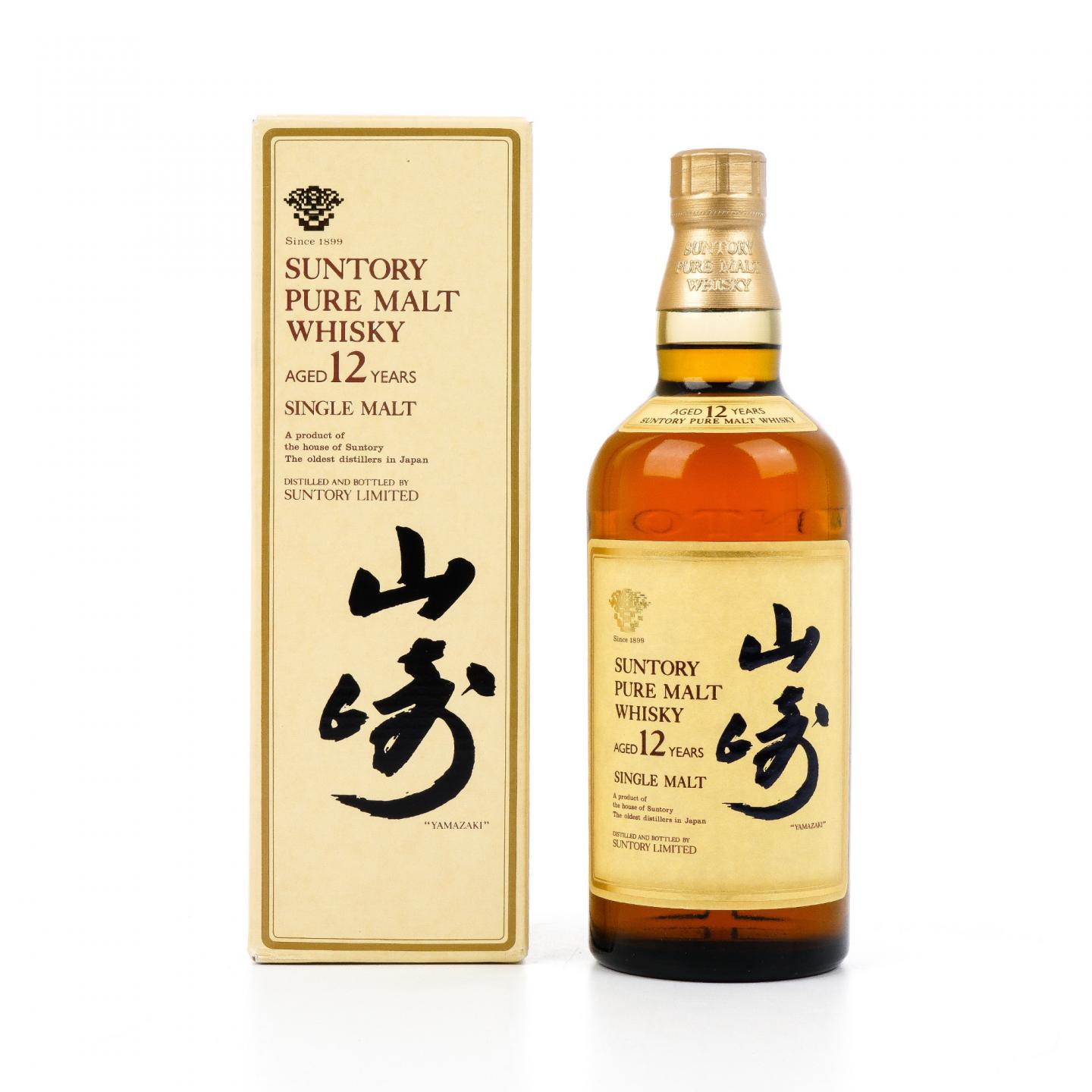 山崎 12年 金花标 Pure Malt 750ml